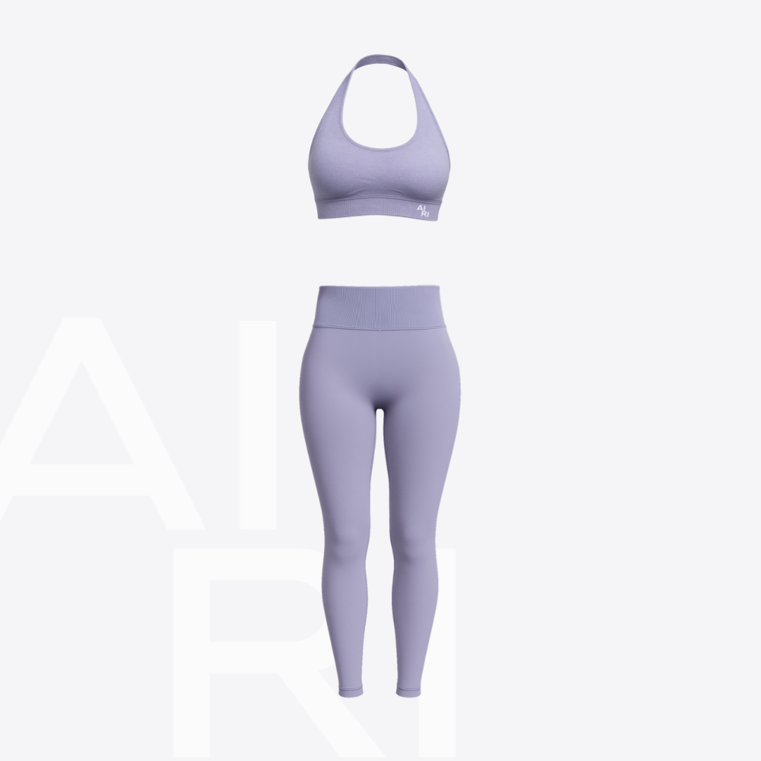 VELA SUMMER CONTOUR DUO - Halter Bra & Contour Leggings