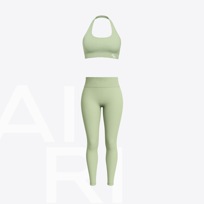 VELA SUMMER CONTOUR DUO - Halter Bra & Contour Leggings