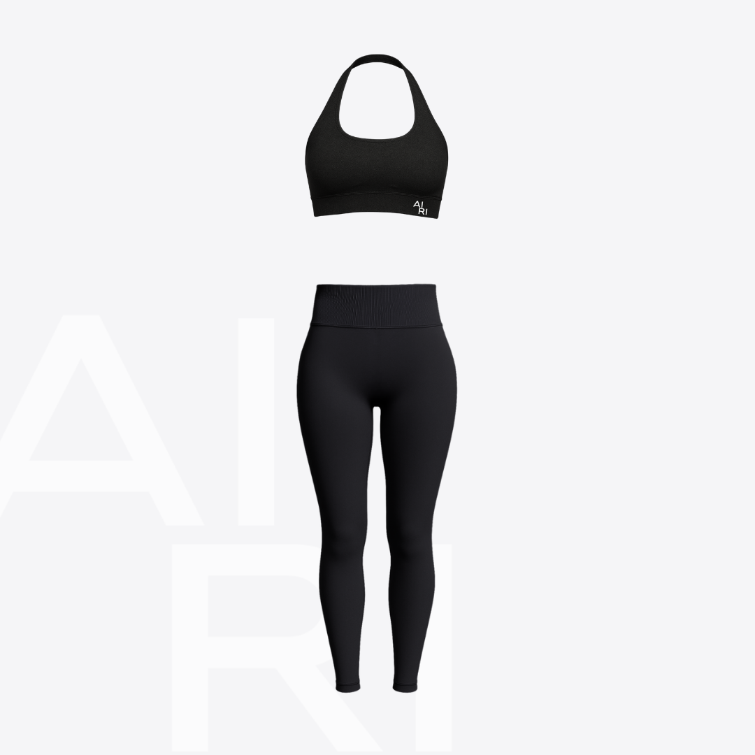 VELA SUMMER CONTOUR DUO - Halter Bra & Contour Leggings