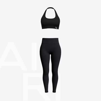VELA SUMMER CONTOUR DUO - Halter Bra & Contour Leggings