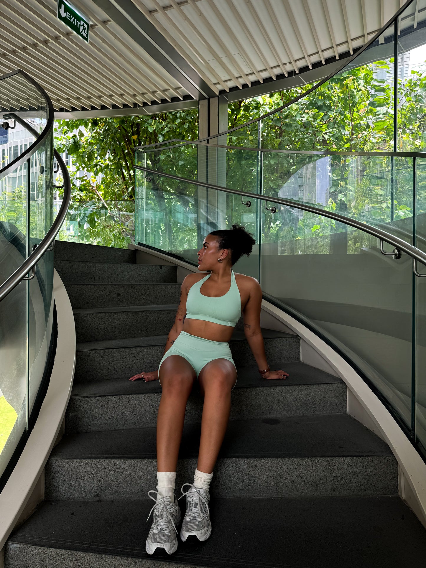 VELA Halter Sports Bra